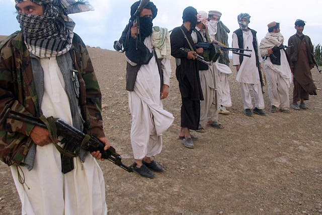 (FILE IMAGE) Obama failed to defeat the Taliban despite having at one point 100,000 troops in Afghanistan