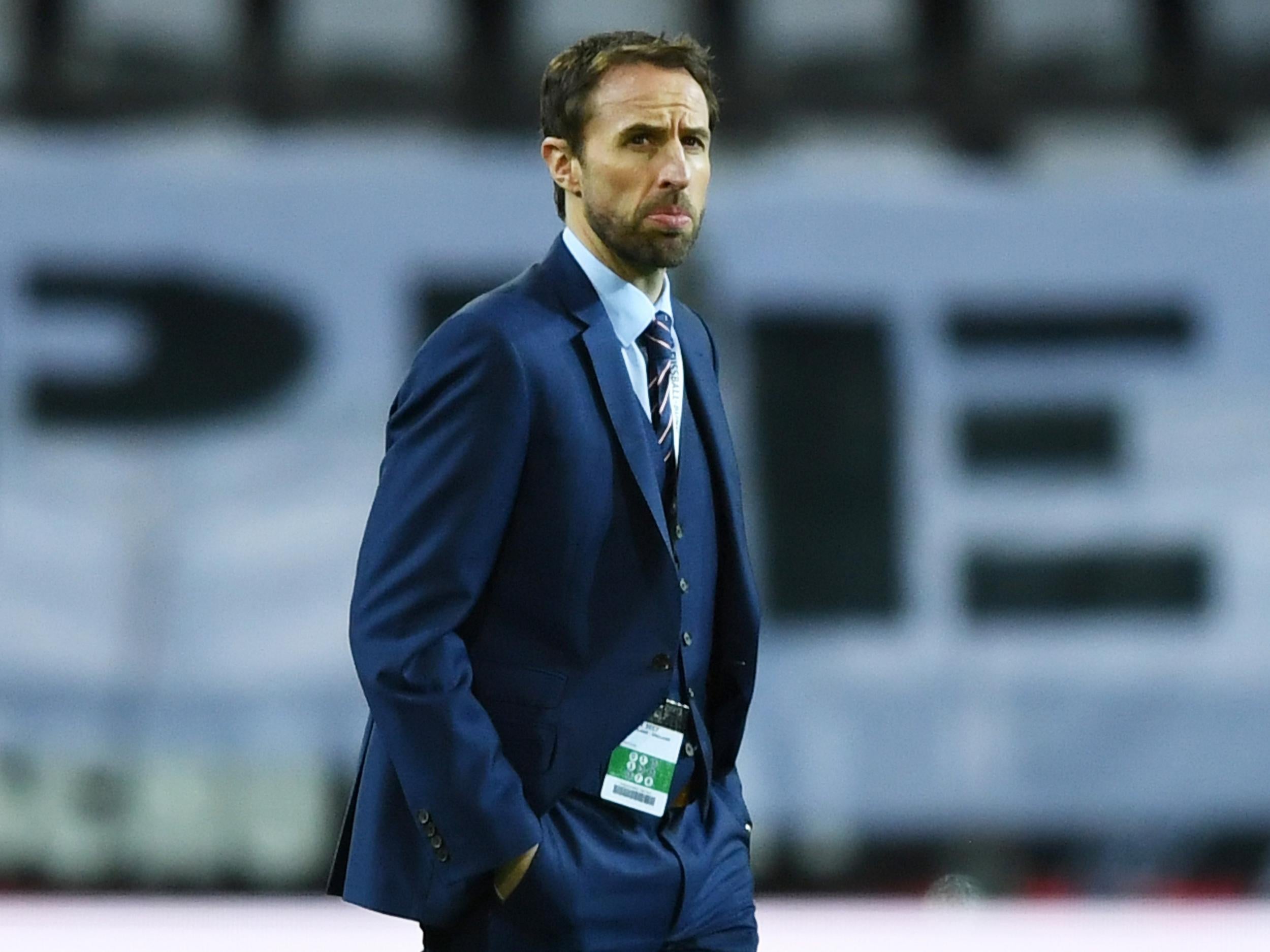 Southgate sent his thoughts to the families of those that have suffered as a result of the attack