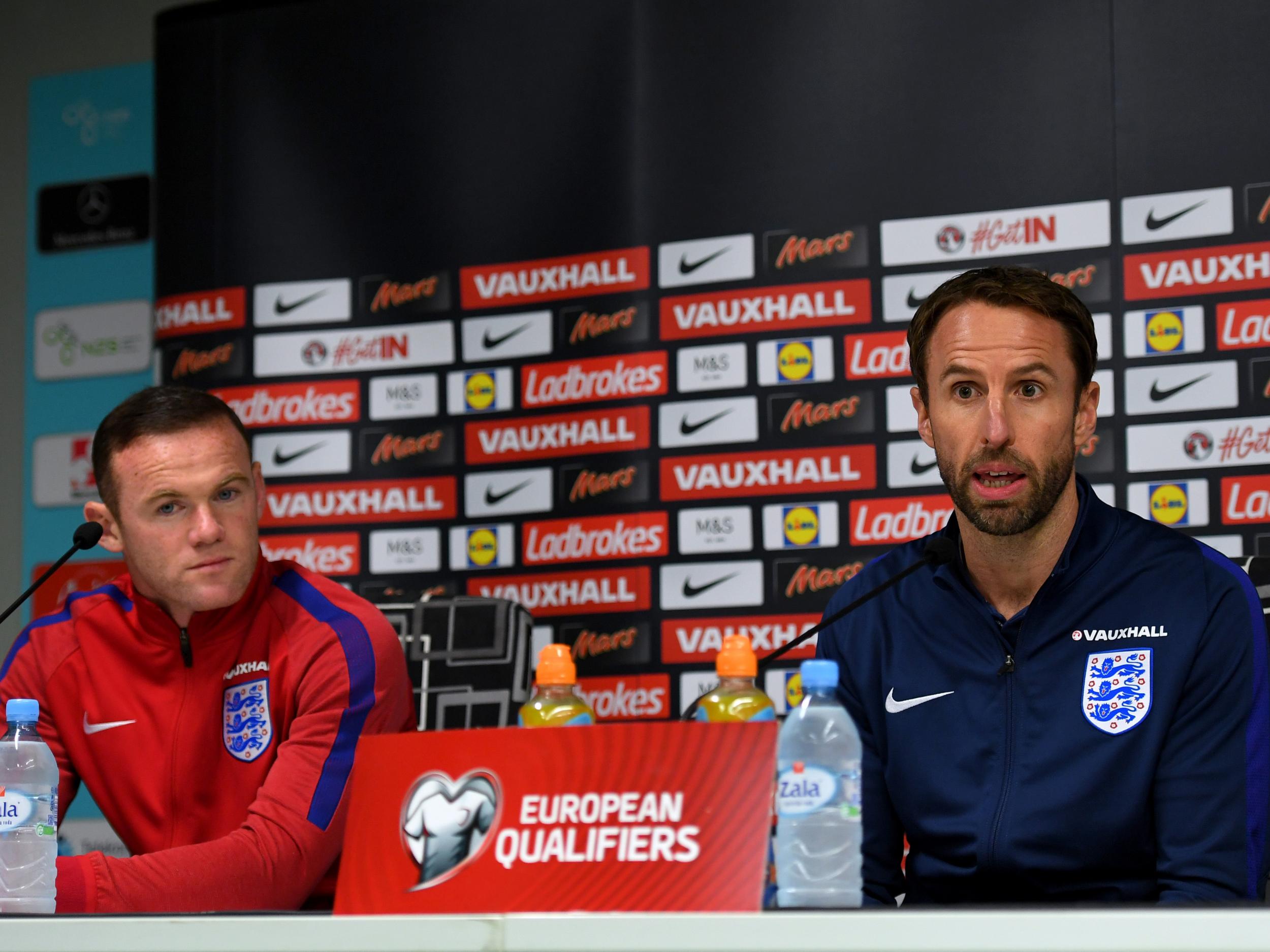 Rooney was not selected by Southgate even though he was expected to be fit