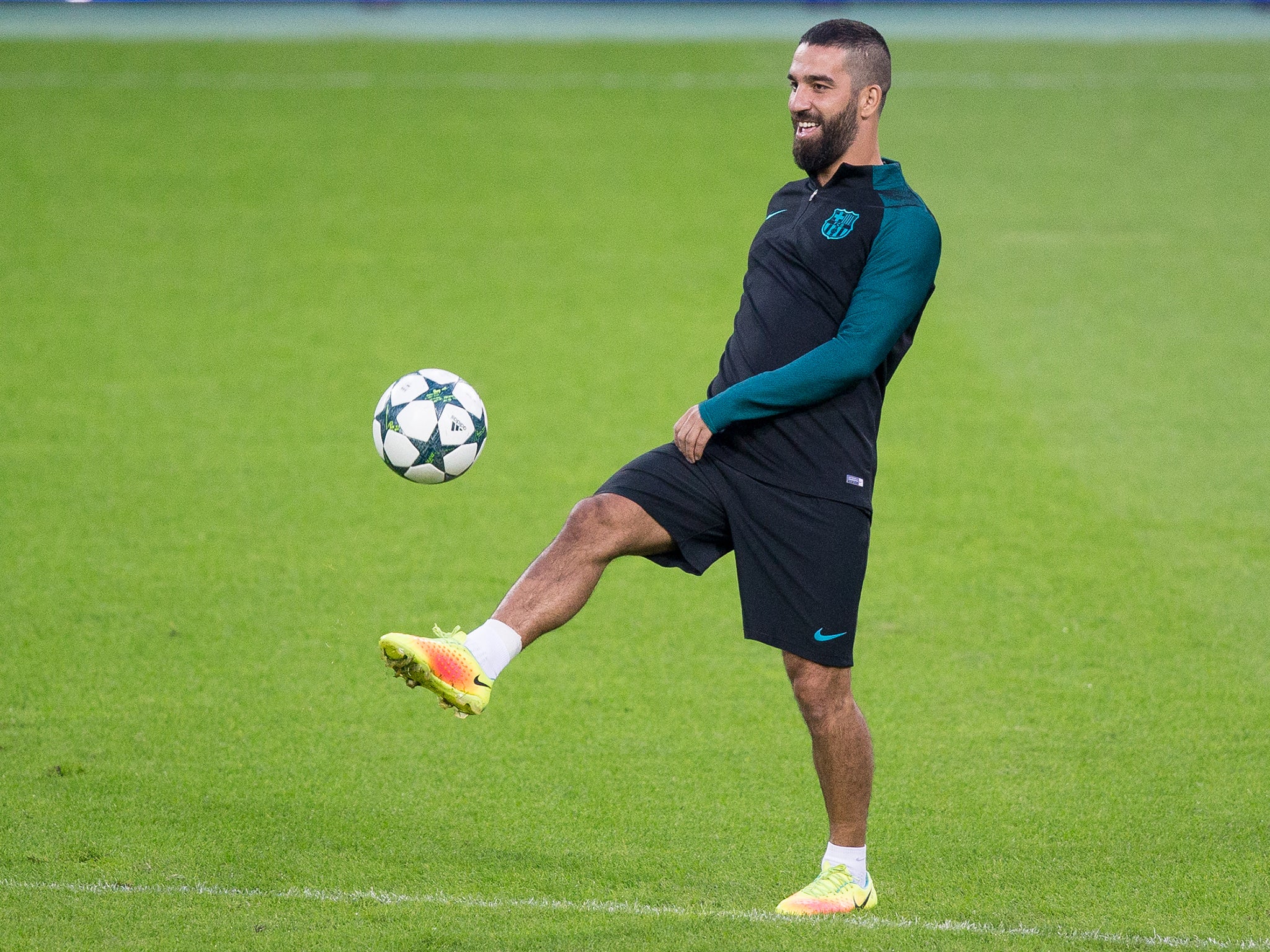 Turan is not a first-team regular at Barcelona