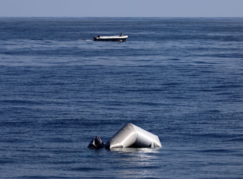The disasters (not pictured) come in a record year for refugee deaths in the Mediterranean Sea