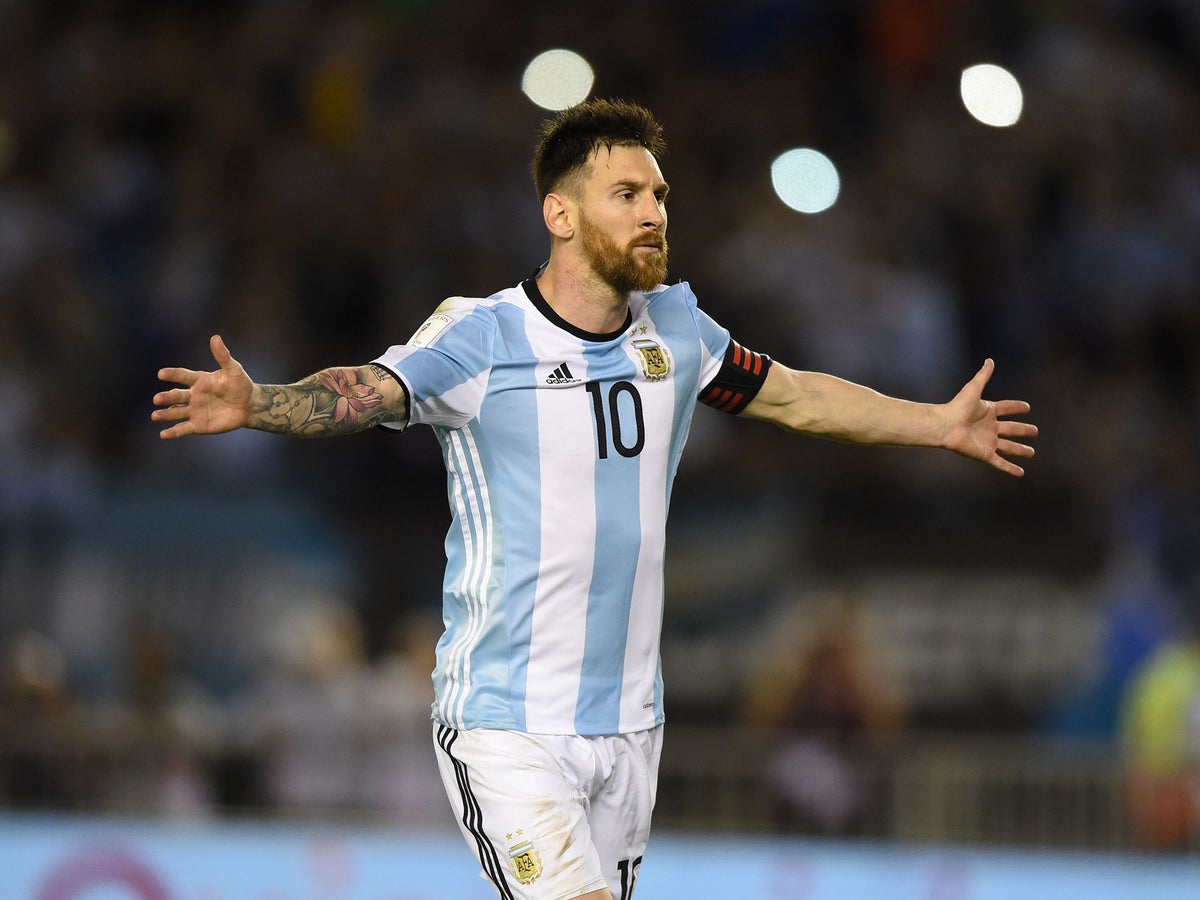 lionel messi argentina shirt