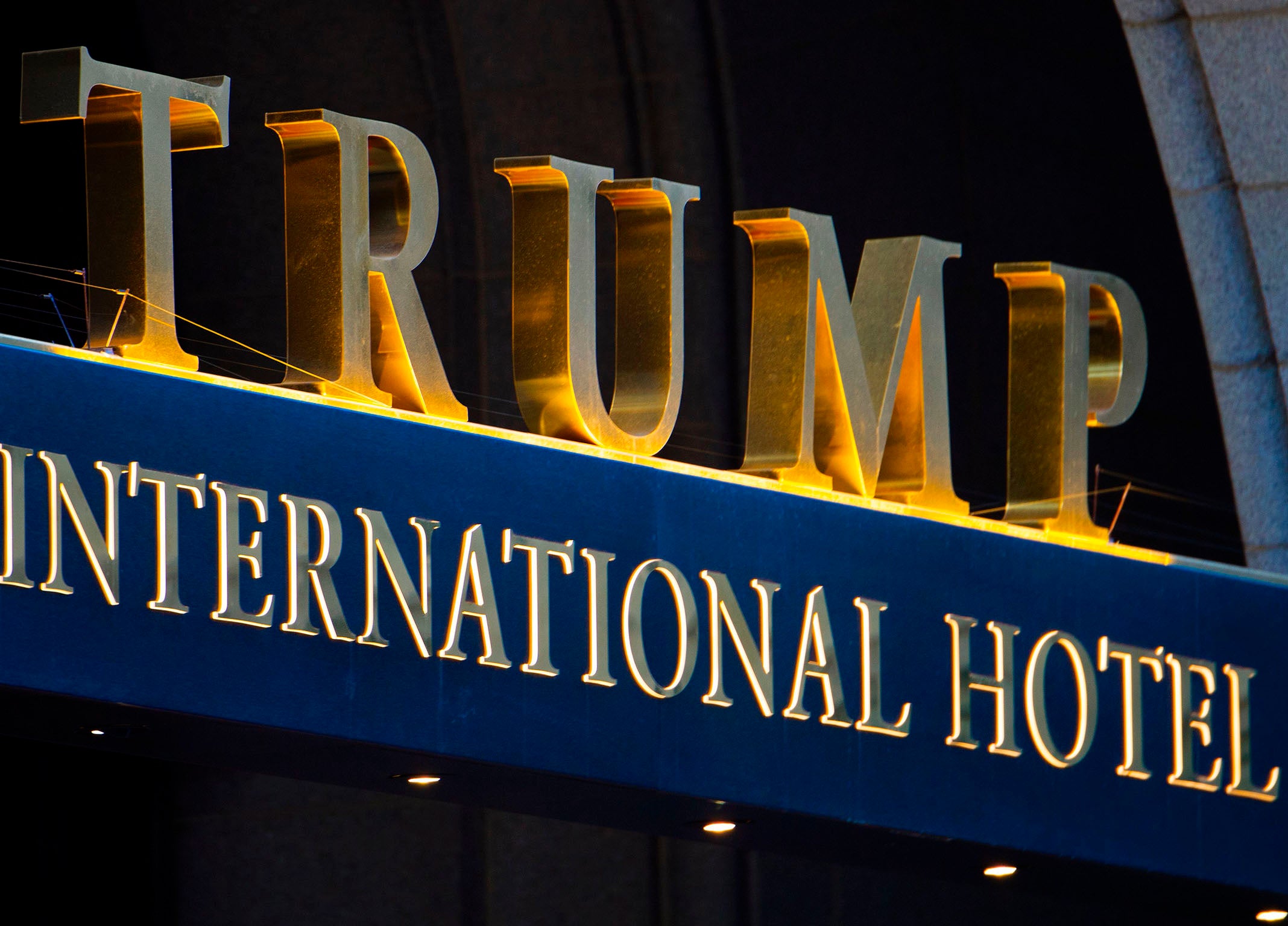 A man was arrested for having an automatic firearm while staying at Trump International Hotel