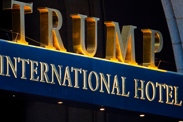 The Trump International Hotel has been a point of focus for the President's critics