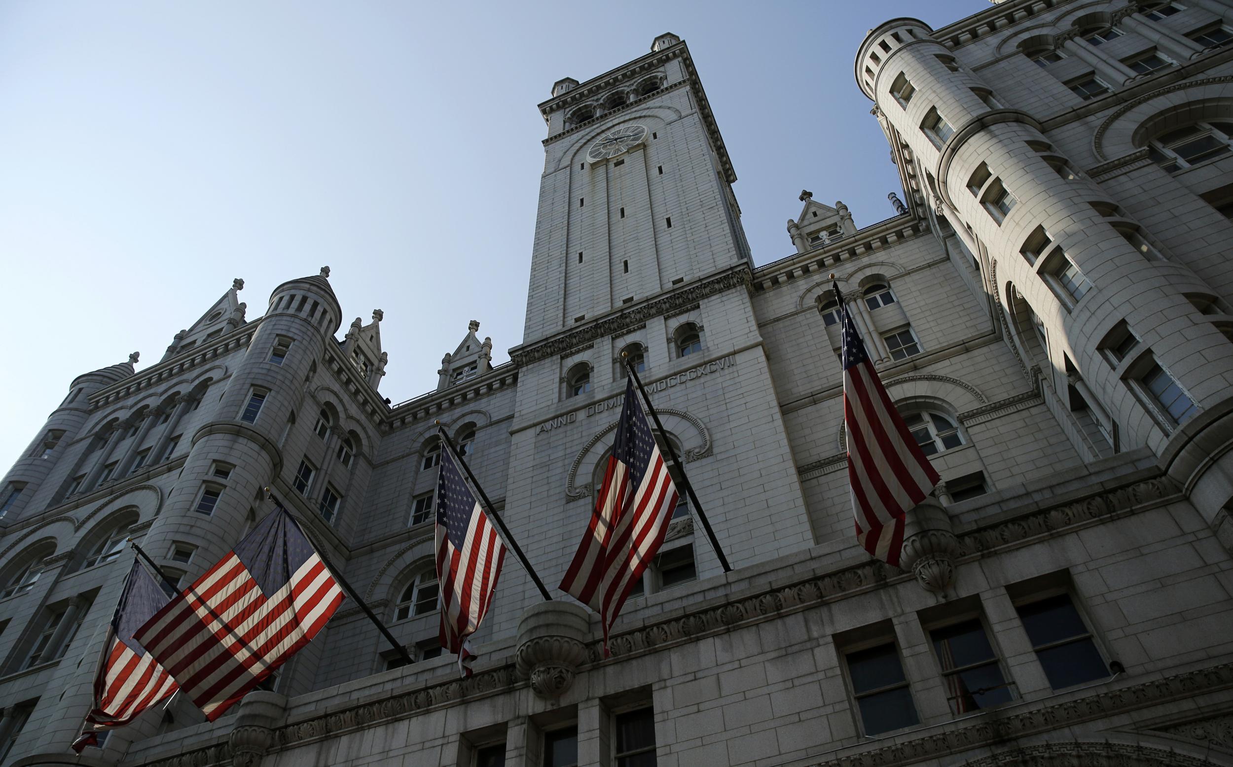 The Old Post Office Building - also the Nancy Hanks Centre - is now a Trump hotel