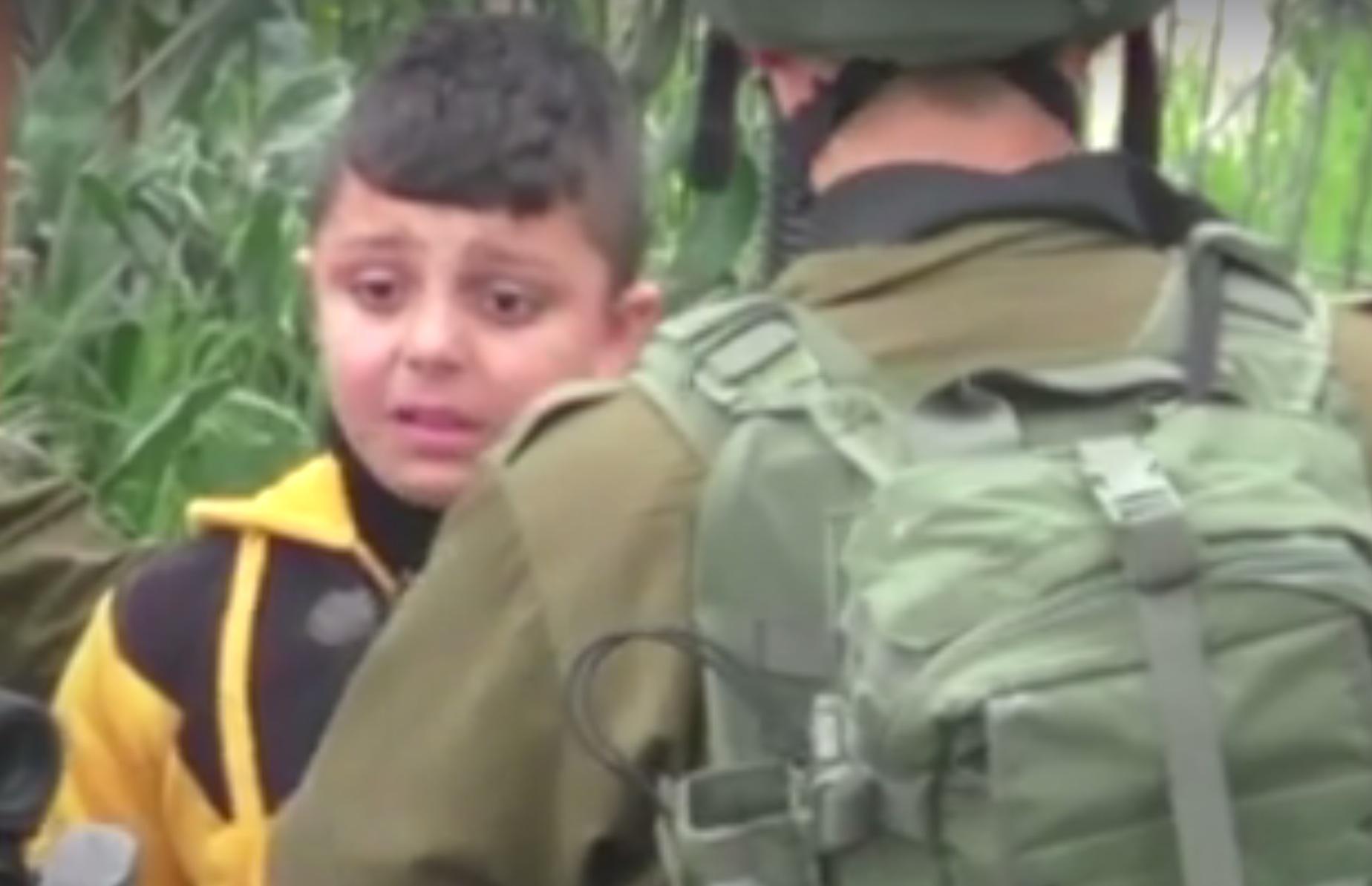 Eight-year-old Sufian Abu Hitah left his grandparents' house to search for a lost toy when he was intercepted by Israeli soldiers