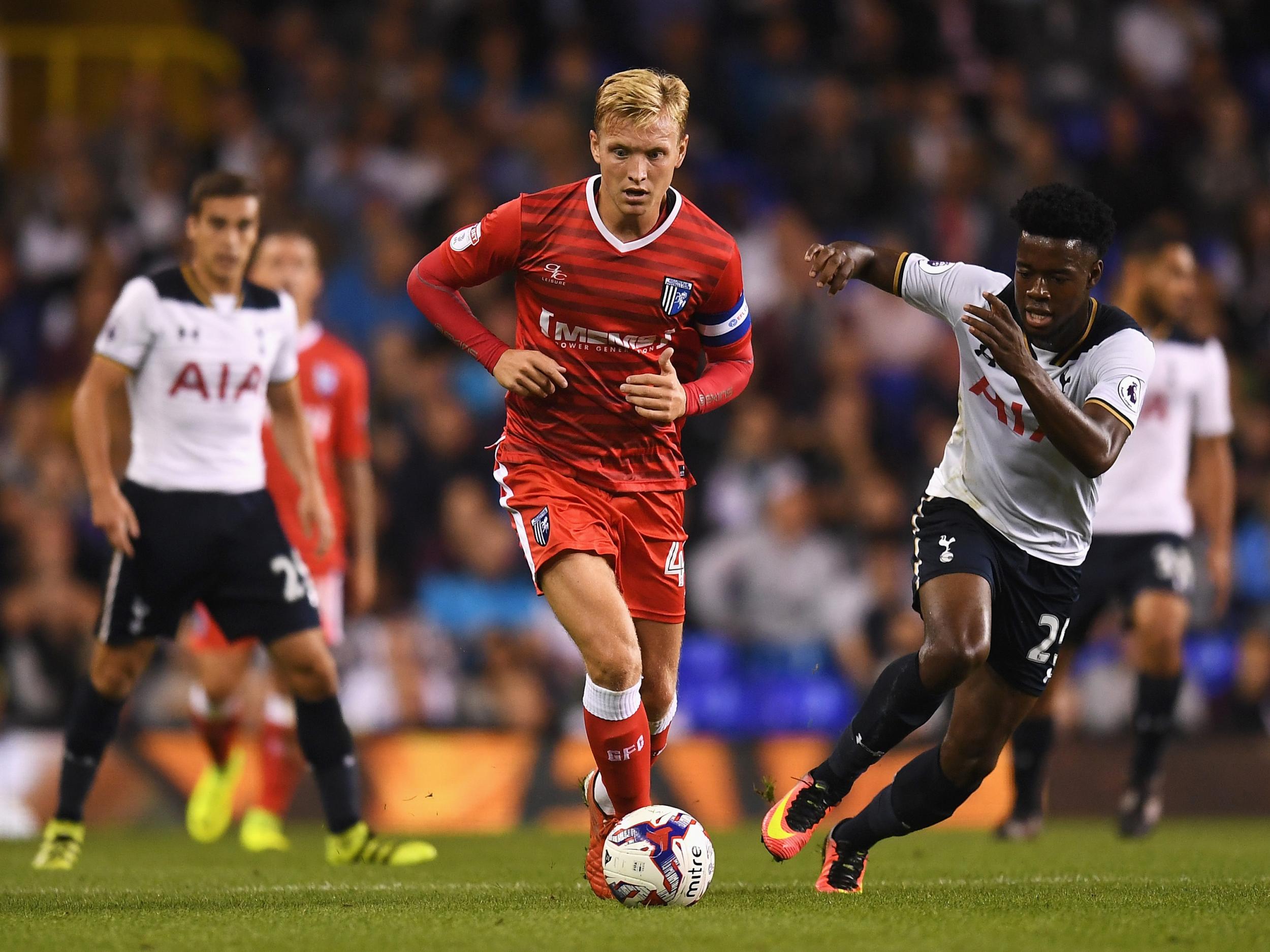 Wright in action against Tottenham earlier this season