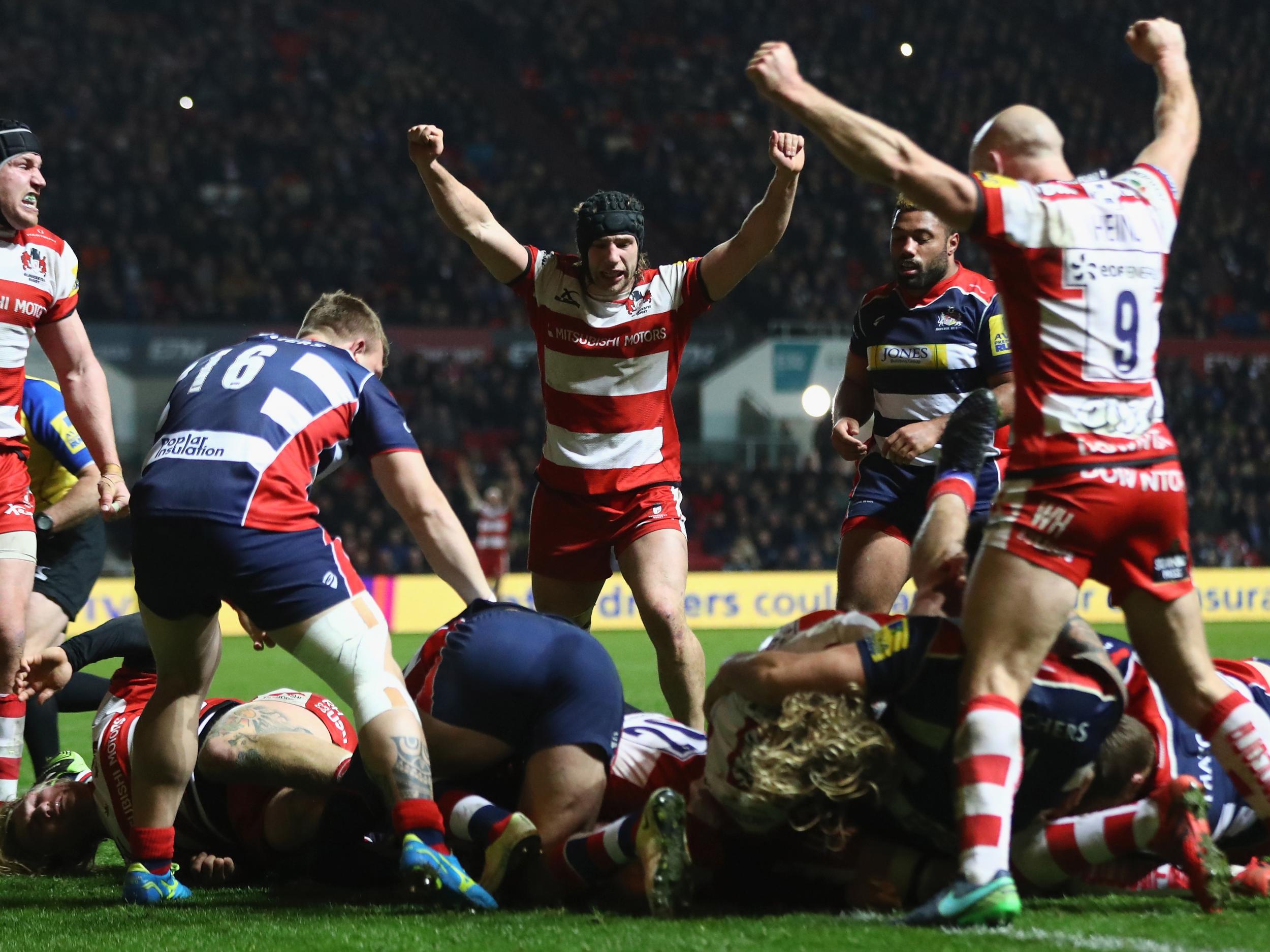 Ludlow crashes over for Gloucester