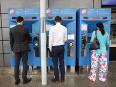 Rail chaos expected as some ticket machines will not accept new pound