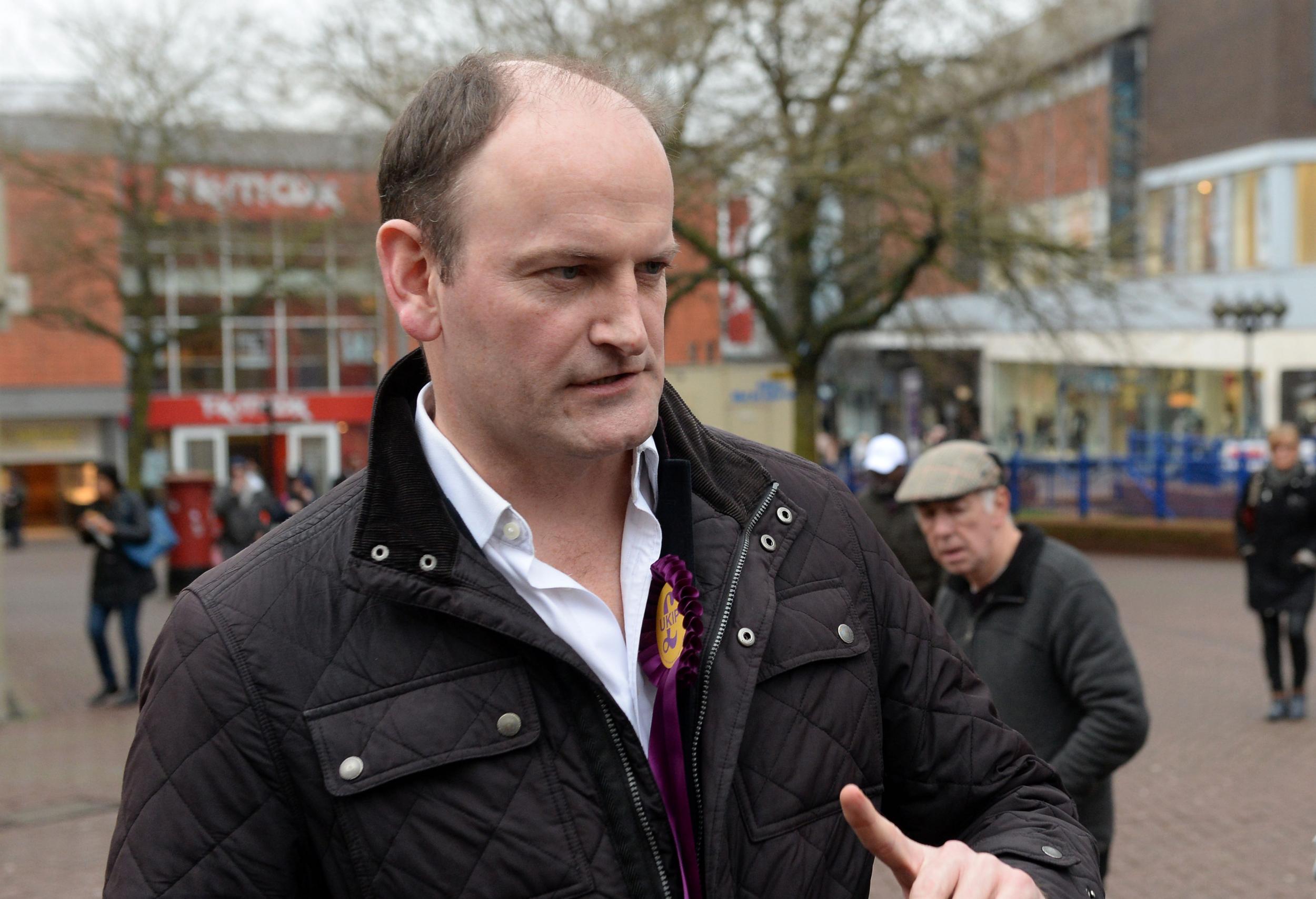 MP Douglas Carswell in Stoke ahead of the Stoke-on-Trent Central by-election in February