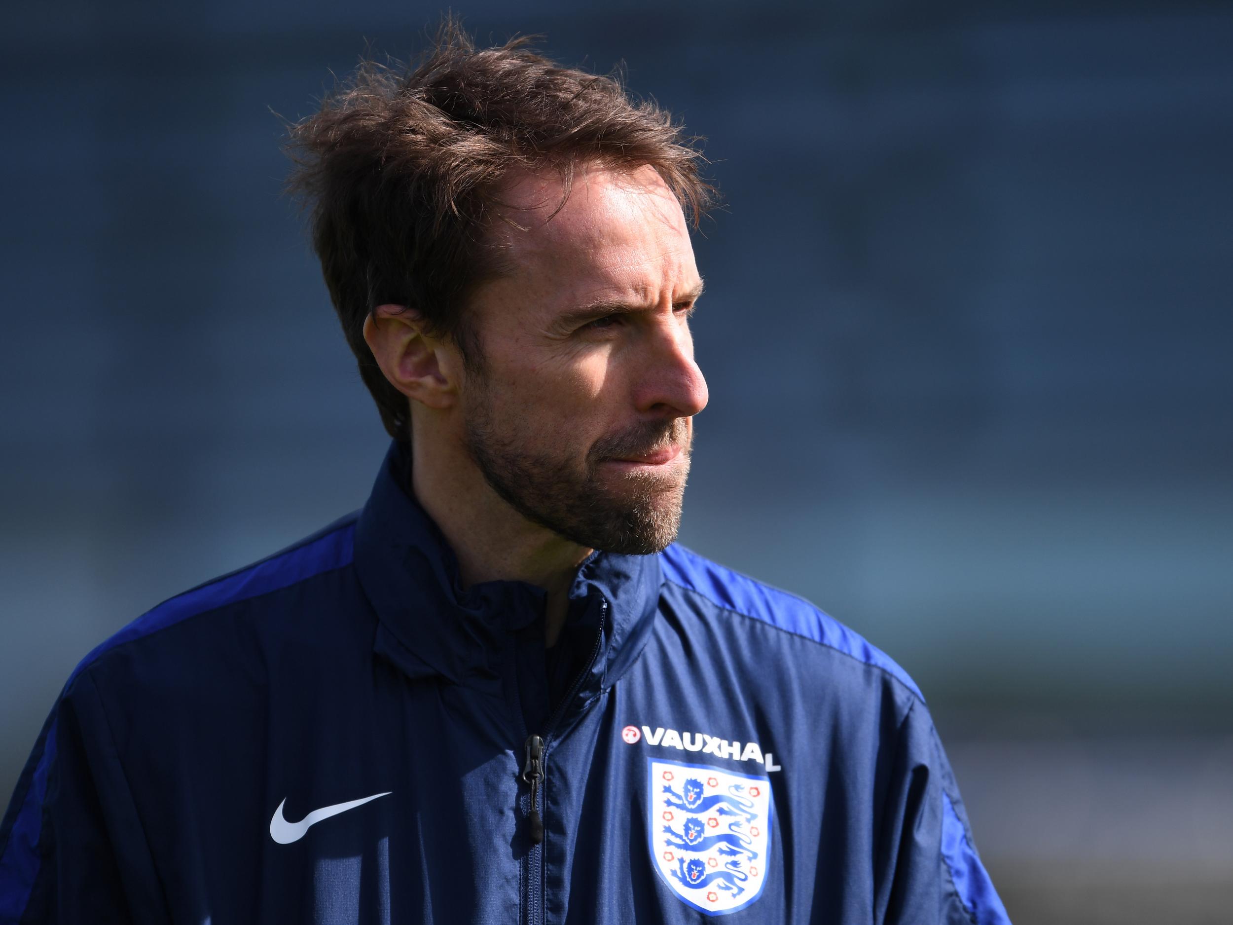 Southgate will take charge of his fifth match against Lithuania