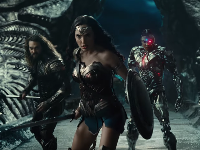 Aquaman, Wonder Woman and Cyborg feature in the new trailer for Justice League