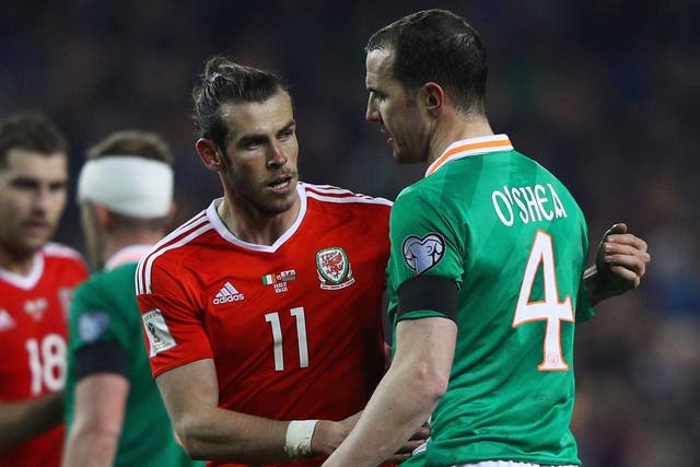 John O'Shea believes Gareth Bale's lunge could've left him badly injured