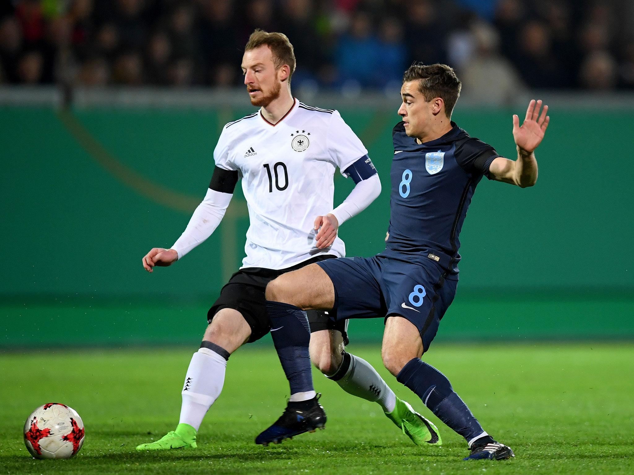 Harry Winks can see a path to the senior England side with Gareth Southgate in charge