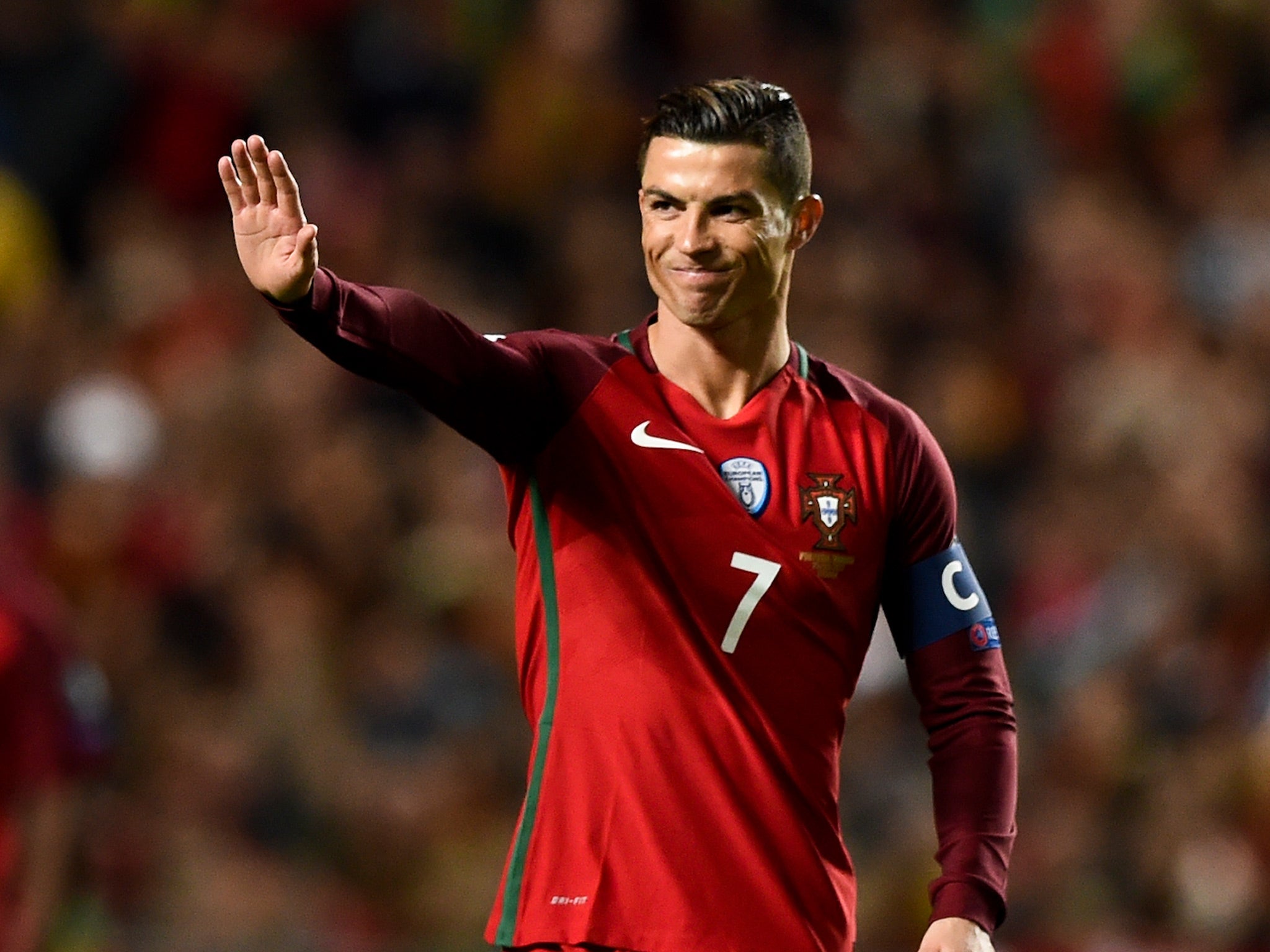 Cristiano Ronaldo is now the fourth-highest European international goalscorer