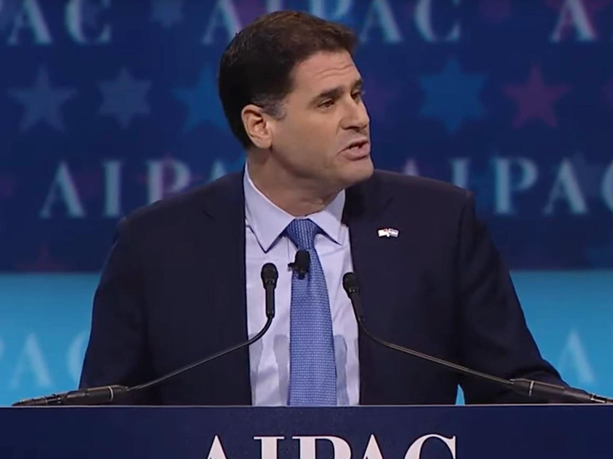 Israeli ambassador to the US Ron Dermer at AIPAC