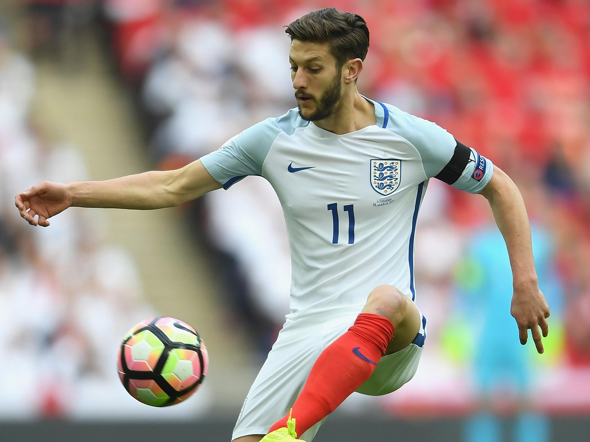 Lallana was injured while on international duty with England