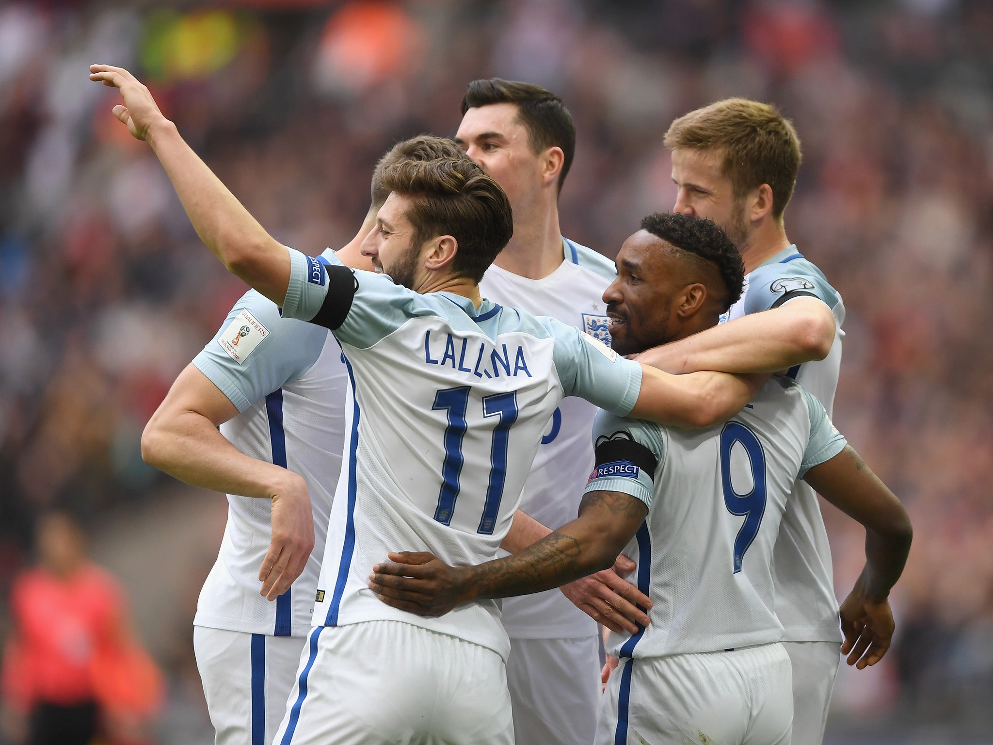 Adam Lallana believes Jermain Defoe is just what this current England team need