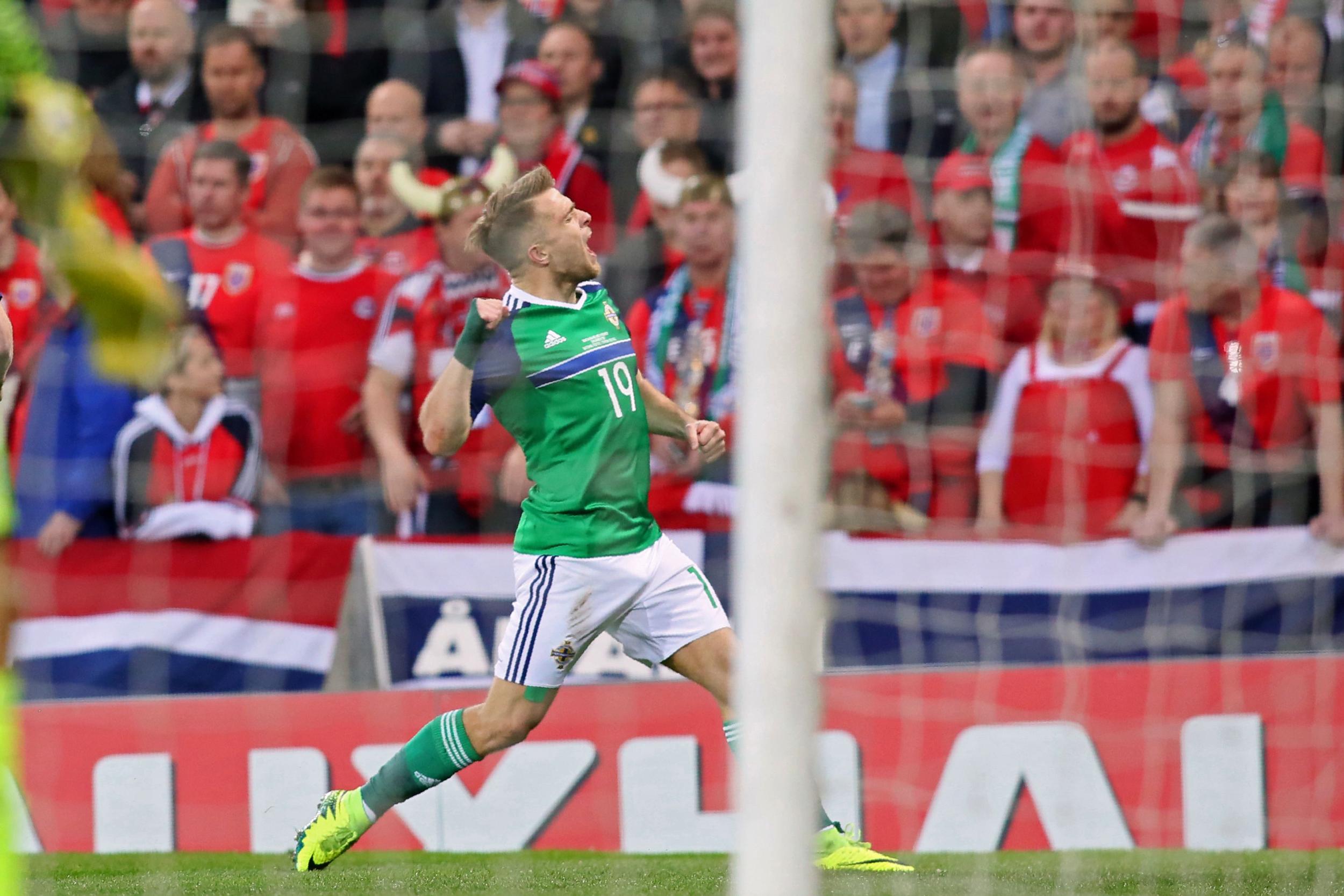 Jamie Ward got Northern Ireland off to a perfect start