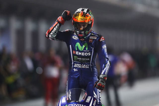 Maverick Vinales won the Qatar Grand Prix on his first ride for Yamaha