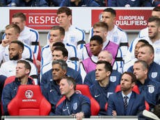 Barkley shows England frustrations after doing 90 minutes on the bench