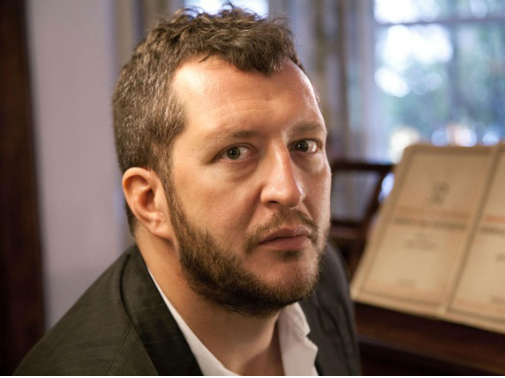 The composer Thomas Adès' played piano works by his teacher Kurtág, 'Officium breve' and Selections from 'Játékok'