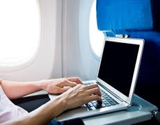 Airlines mock Donald Trump's laptop ban across social media