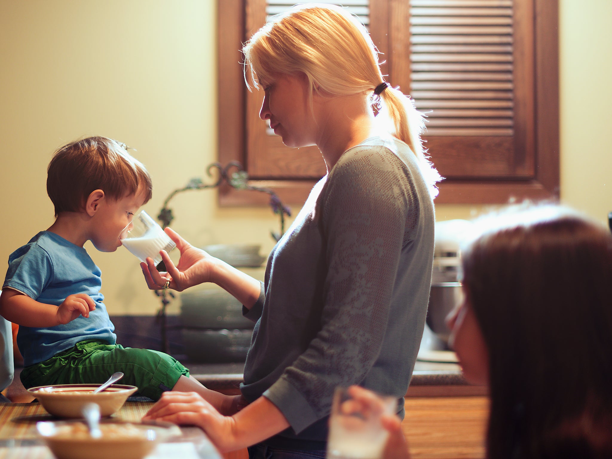 Of more than 300 mothers aged under 25, 46 per cent said they refrain from eating at proper meals in order to ensure their children are fed, while 61 per cent said they were only just managing financially