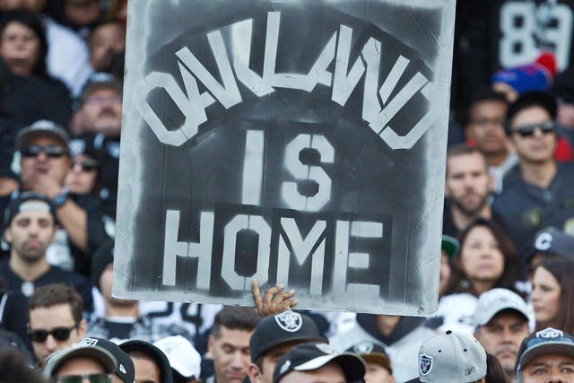 Many Oakland fans have been vocal in their opposition to the move to Las Vegas