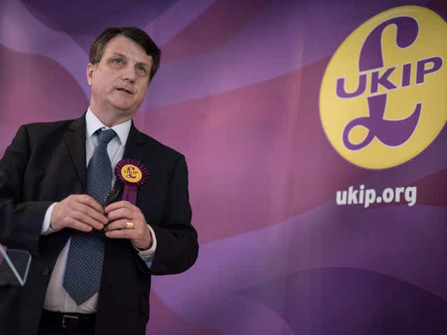 Gerard Batten said Ukip is now able to pay the £150,000 it owes in legal fees
