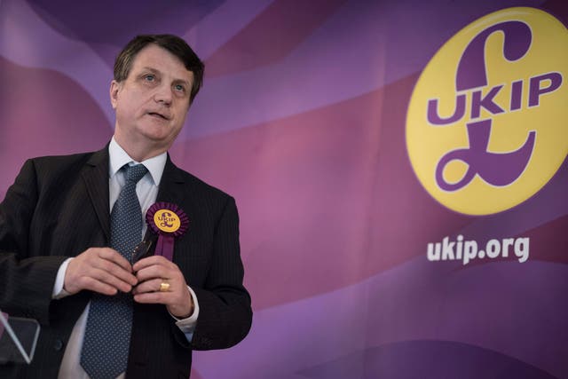 Gerard Batten said Ukip is now able to pay the £150,000 it owes in legal fees