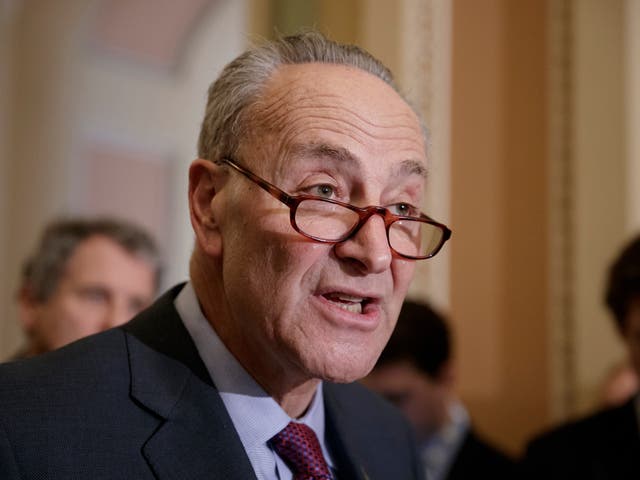 Senate Minority Leader Chuck Schumer