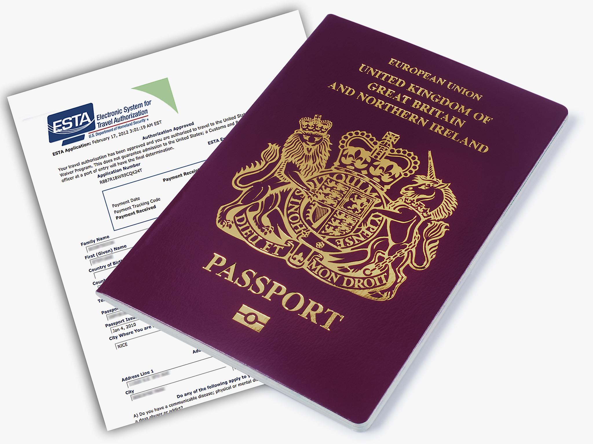 esta travel documents