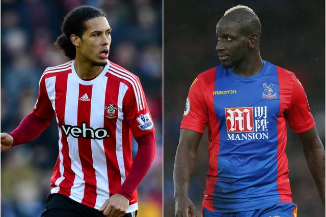 Southampton may look to replace Van Dijk (l) with Sakho