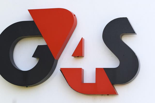 G4S logo at the company's headquarters in Crawley, West Sussex