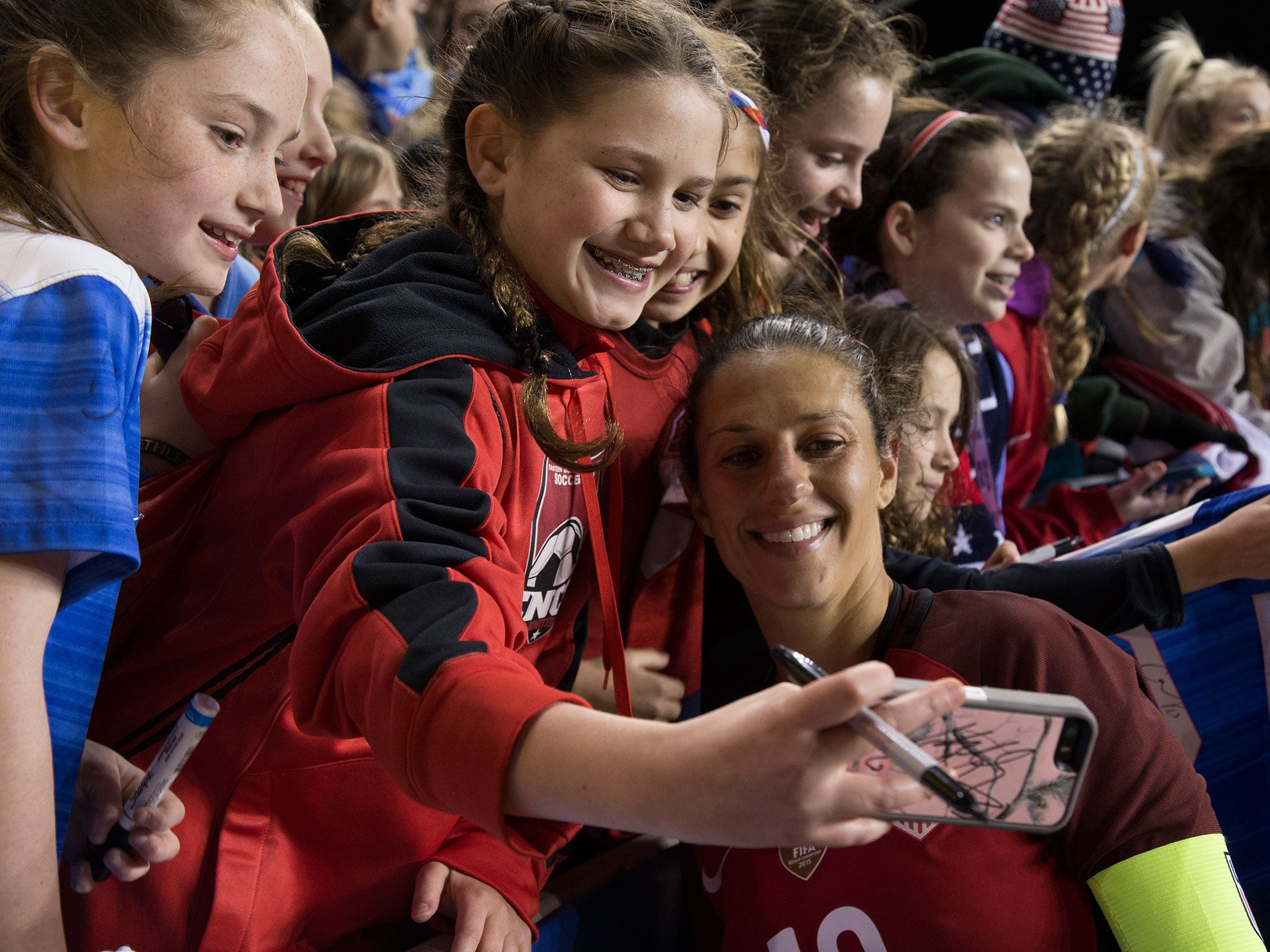 Lloyd has helped play a vital role in promoting women's football in the US