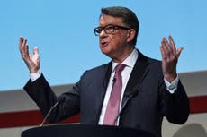 Mandelson backs Independent’s campaign for Final Say on Brexit deal