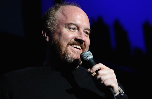 Louis CK performs at The New York Comedy Festival.