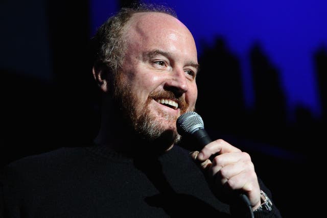 Louis CK performs at The New York Comedy Festival.