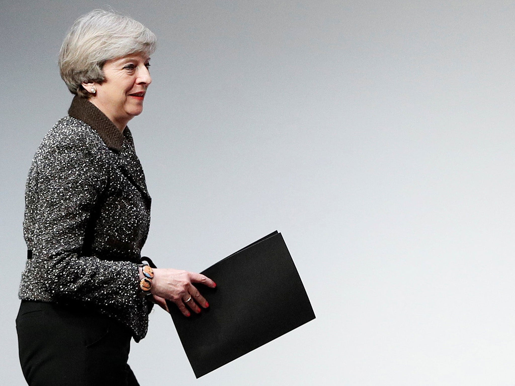 Theresa May declared that ' no deal is better than a bad deal'
