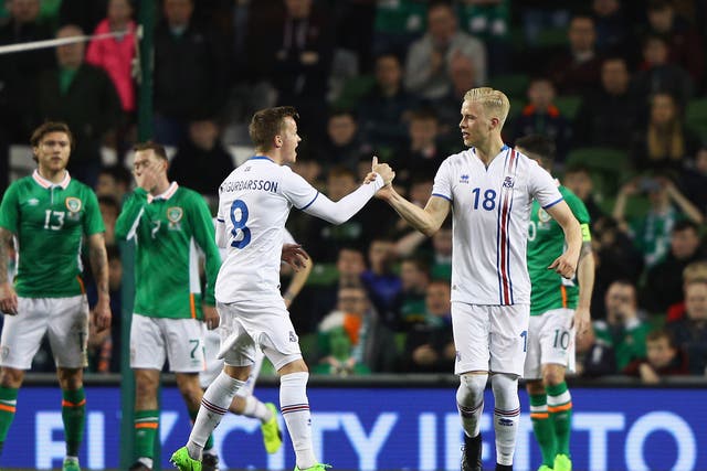 Hordur Magnusson's first-half free-kick proved to be enough for the Icemen