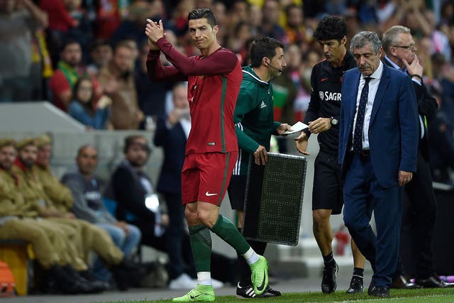 Ronaldo's goal wasn't enough to help secure victory for Portugal