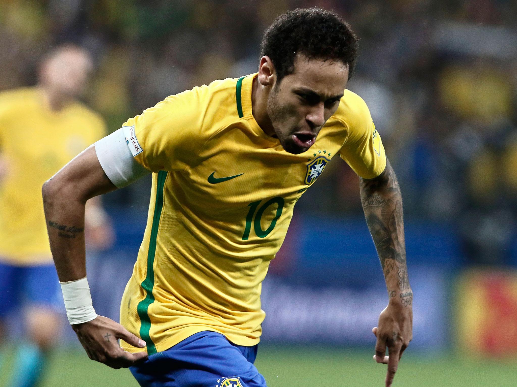 Neymar helped Brazil become the first nation to qualify for the 2018 World Cup