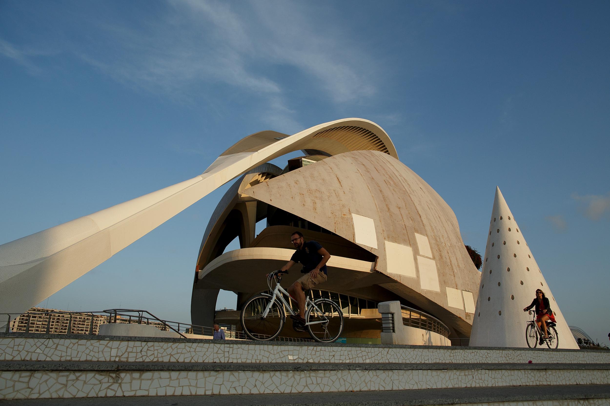 Valencia has top notch architecture, food, and bike hire to ride off the calories