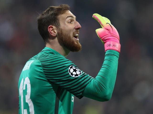 Atletico Madrid's Jan Oblak has emerged as Manchester United's number one goalkeeping target
