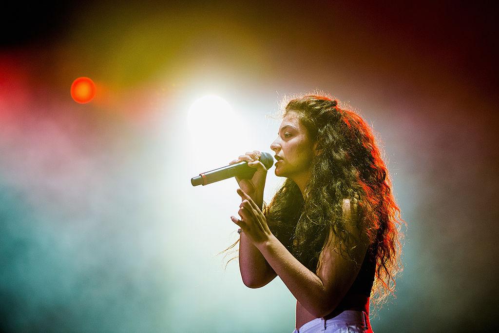 Lorde performs at Lollapalooza in Brazil in 2014