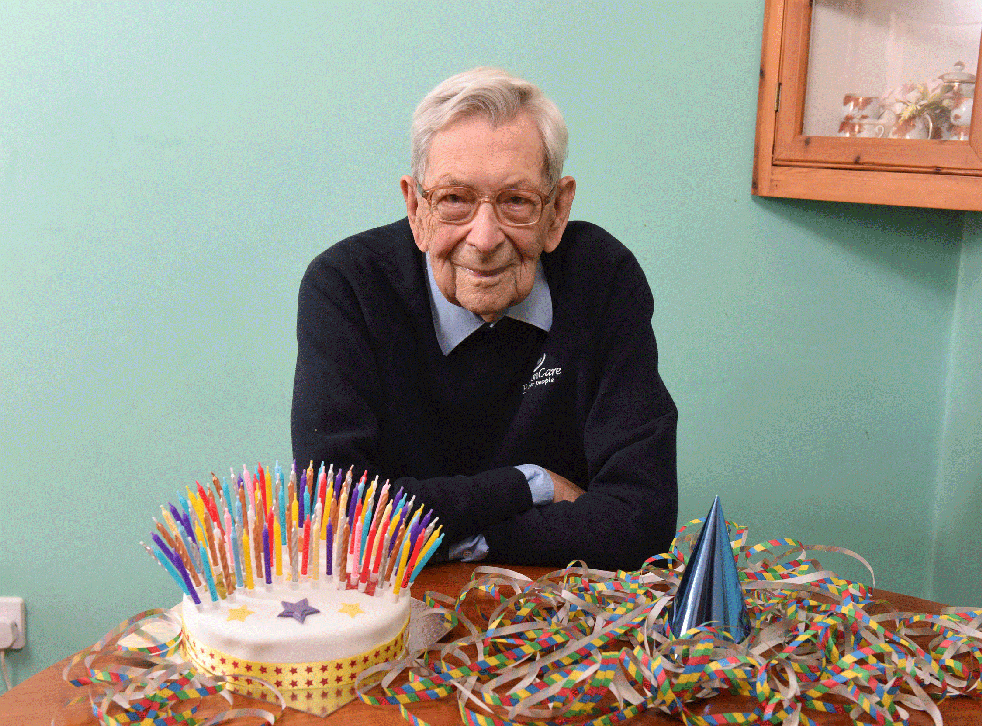 Robert Weighton turned 109-years-old on 29 March