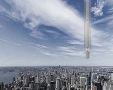 Plan to hang 'world's tallest' skyscraper from asteroid