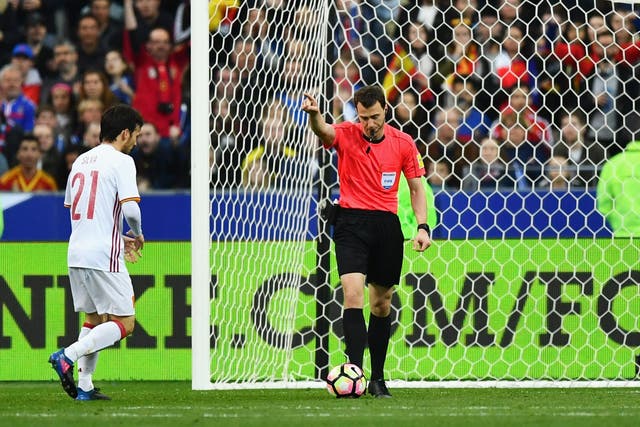 The trialed VAR was twice a success in the France vs Spain match on Tuesday night