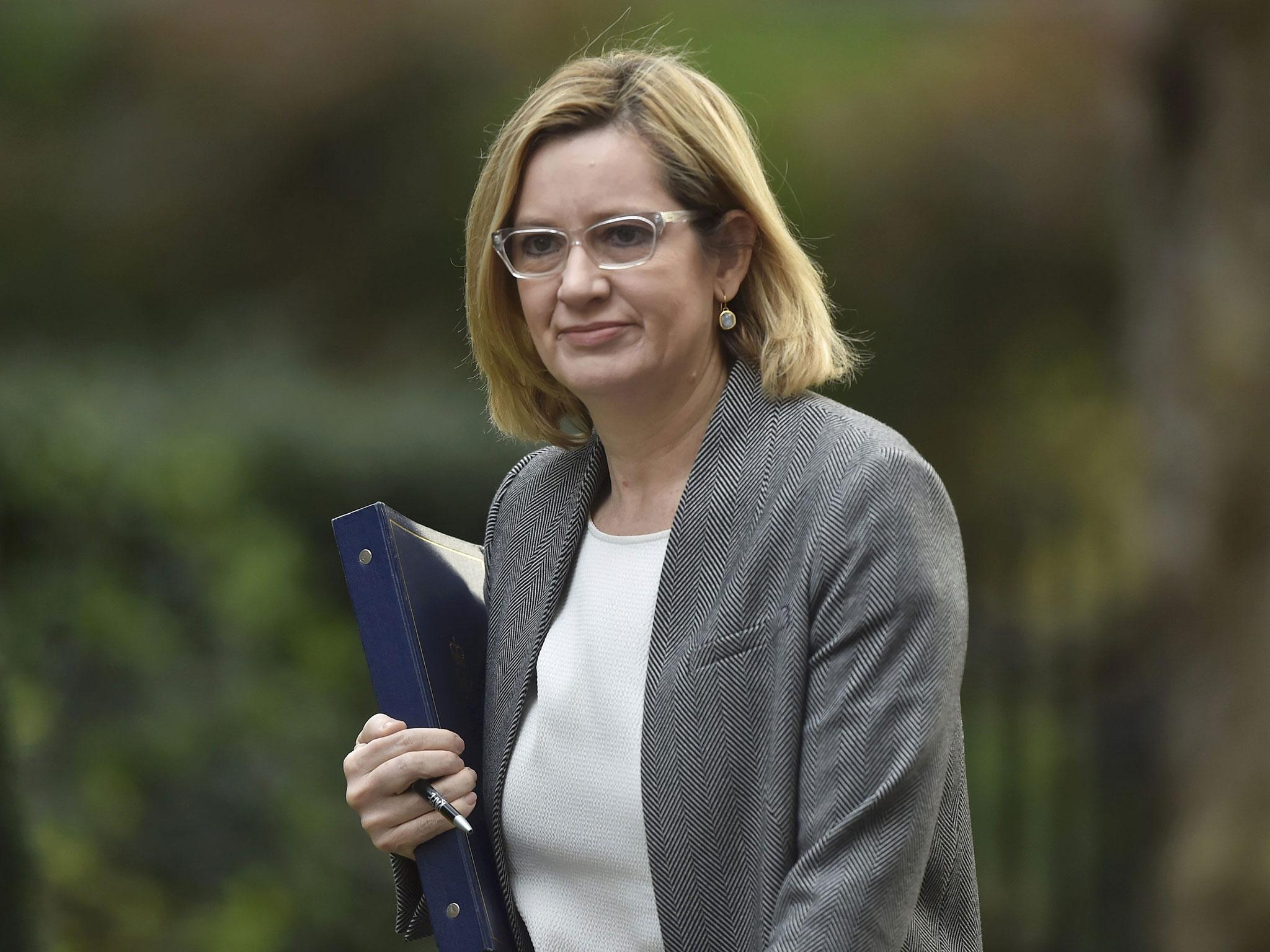 Home Secretary Amber Rudd said people were being kept under suspicion for too long and that ‘cannot be right’